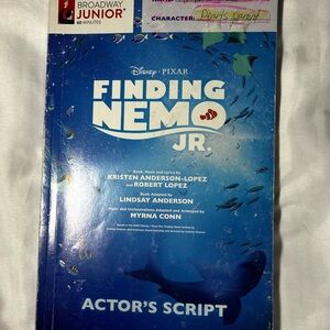 MTI Broadway Jr Finding Nemo Actor’s Script Musical Theater Book Preowned